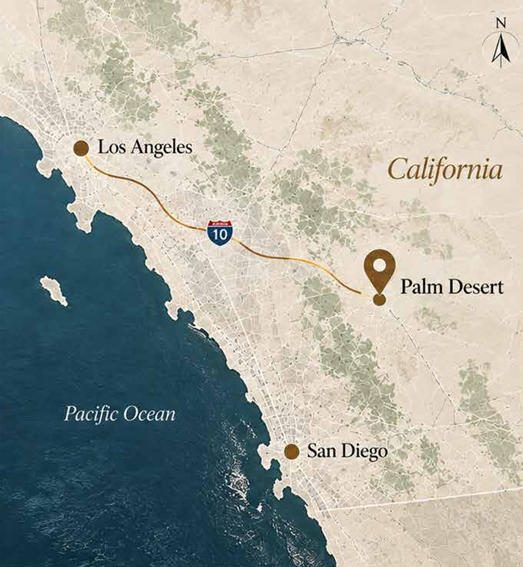 SARAI Regional Map Los Angeles to Palm Desert