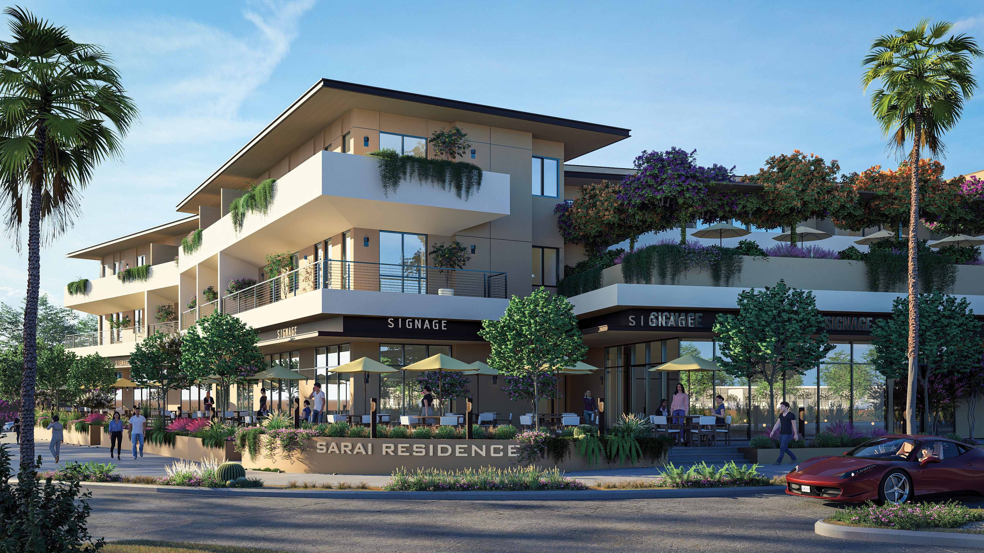 SARAI Residences — Daytime Architecture & Landscape