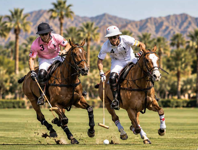 Polo Match Scene