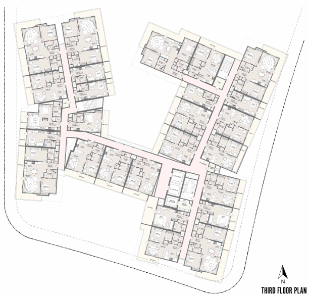 SARAI Residences Third Floor Plan